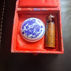 Antique Chino, Para Sellar Cartas Importantes.