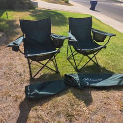 Shakespeare foldable beach chairs