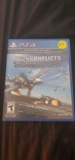 PS4 game Air Conflict Pacific Carrier