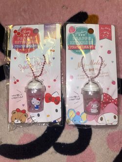 2pc/1pc hello kitty/ my melody keychains