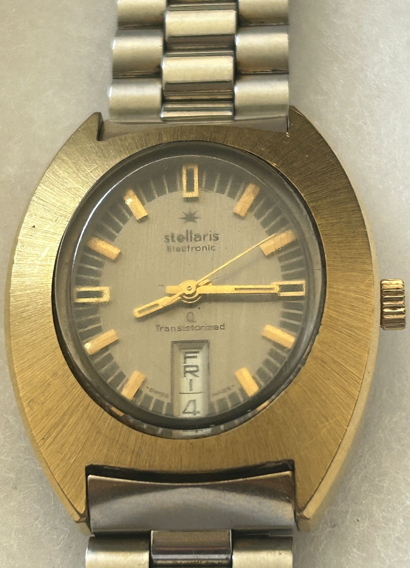 Vintage Stellaris Electronic Swiss Made Automatic Watch