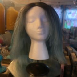 Blue Wig