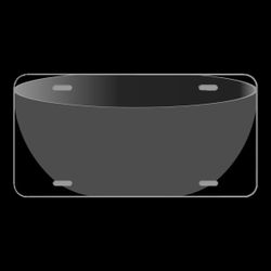 License Plate Novelty Car Front Bowl Capacity Kitchen Bowl Bowl