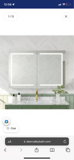 Vanity mirror for bathroom
