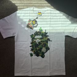 White/green Bape T-shirt