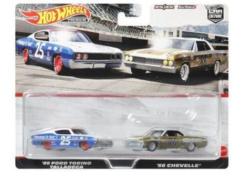 Hot Wheels Premium Ford Torino And Chevelle