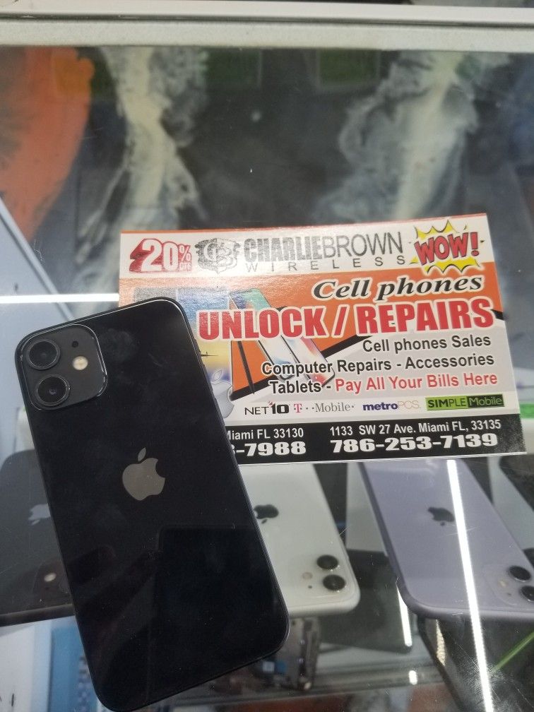 iPhone 12 Mini Tmobile Services 64gb