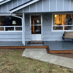 Front Porch/Deck Intalled