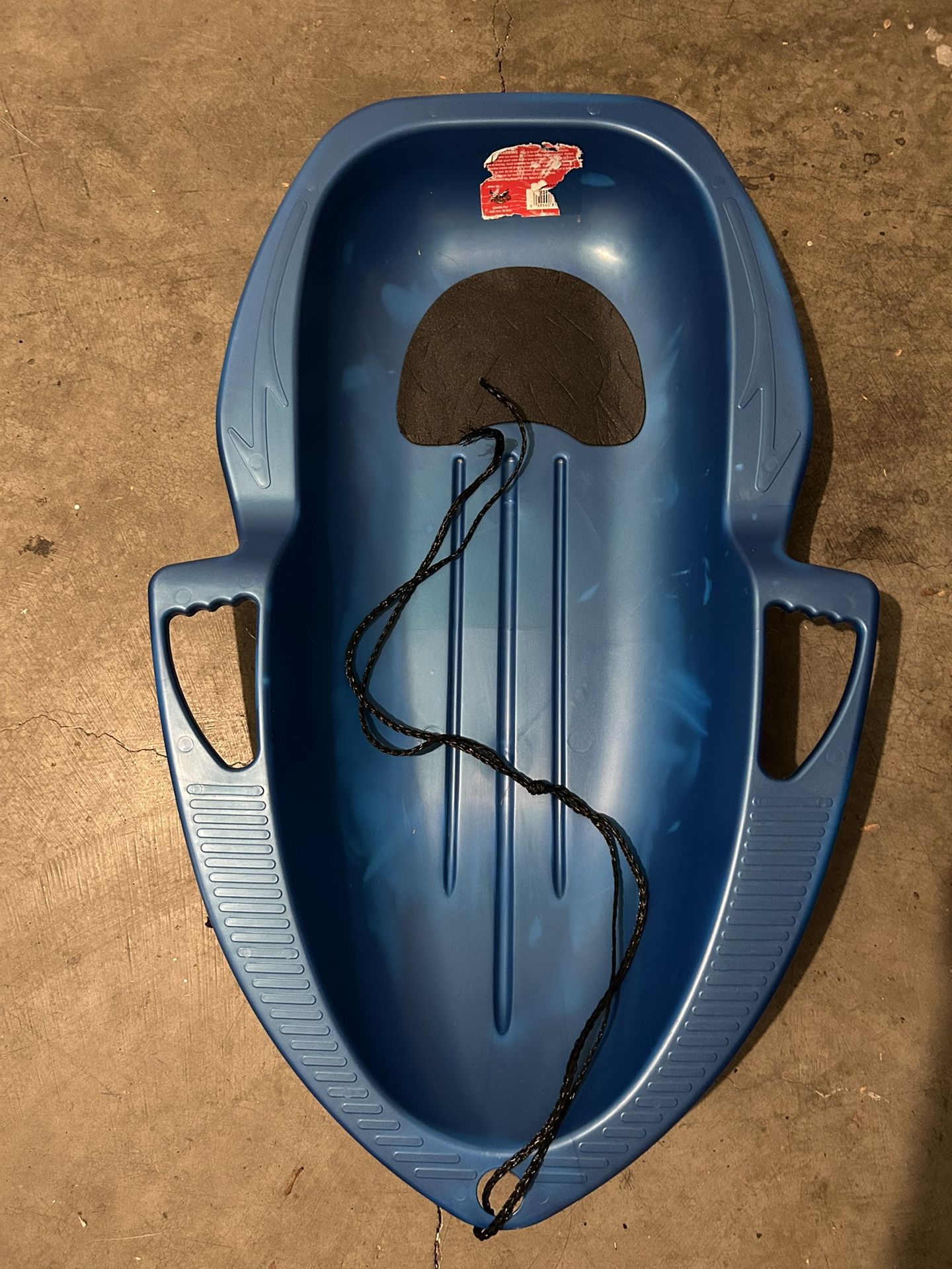 Plastic Sport Winter Snow Sled Board w/ Pull Rope, 2