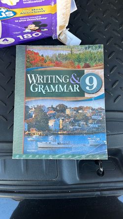 Writing & Grammar 9 Textbook Third Edition