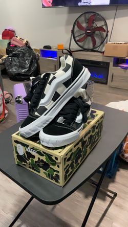 Bape LX knu skool TB Brand new in box black camo 8 1/2 men 10 women ￼