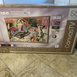 Hisense 55-Inch Class QLED 4K S7N CanvasTV 