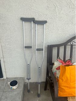 FREE CRUTCHES ( Read Description)