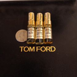 3 Top Tom Ford Fragrances BITTER PEACH F Fabulous LOST CHERRY
