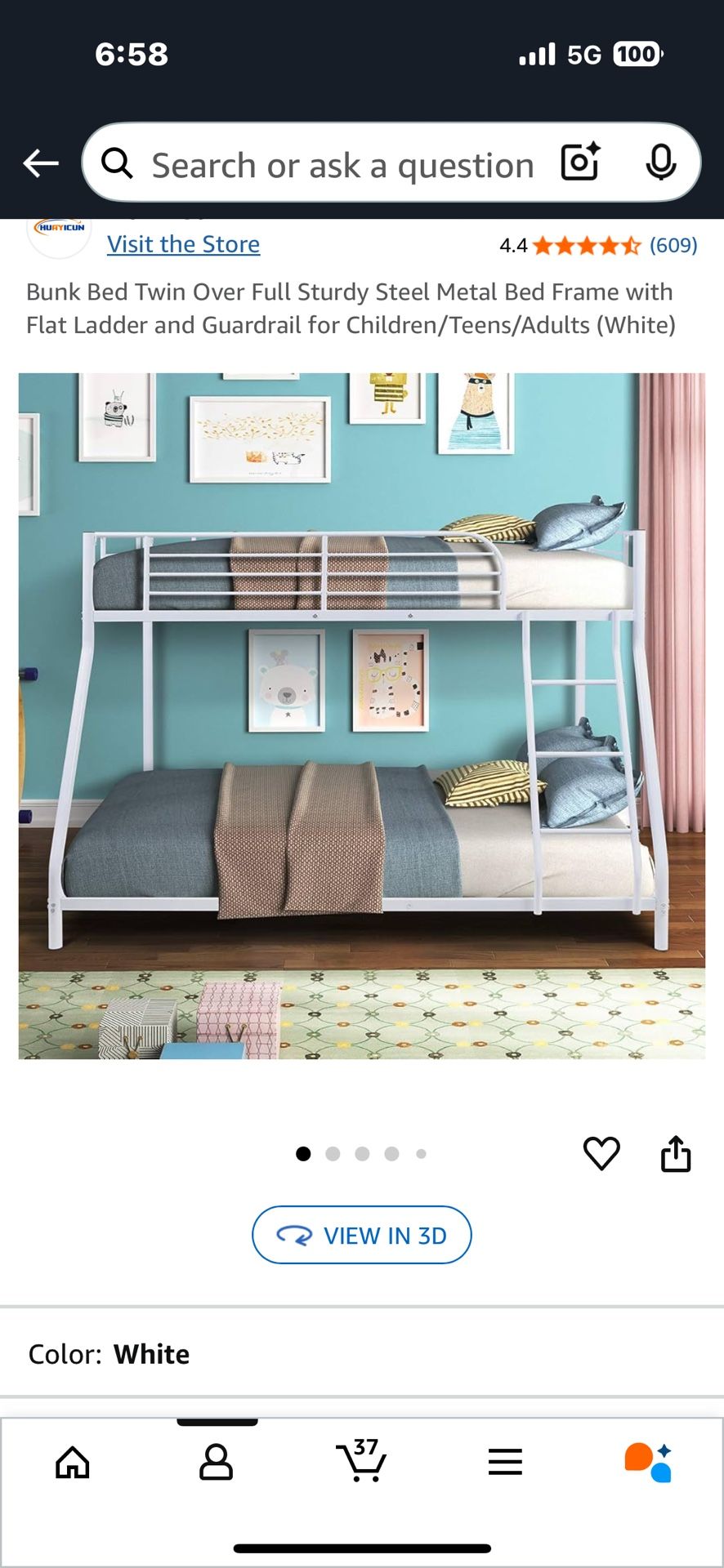 Black Bed Frame