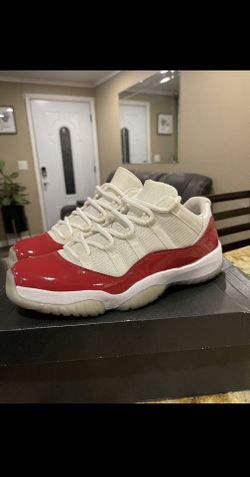 Jordan 11 low cherry size 10.5 shoes