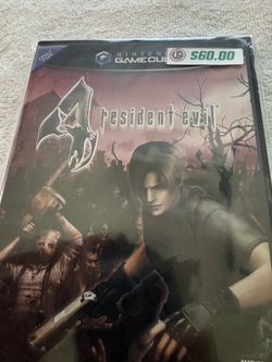 Game cube resident evil video game