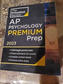 Princeton Review AP Psychology Premium Prep 2023