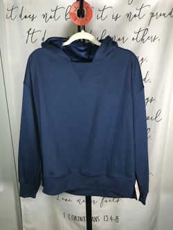 Blue Hoodie L