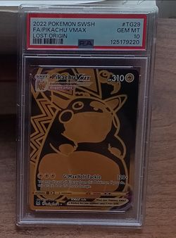 Pikachu pokemon psa 10
