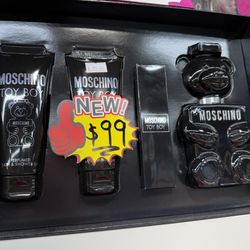 Moschino toy boy gift set de perfumes para hombres regalos para hombres 100ml