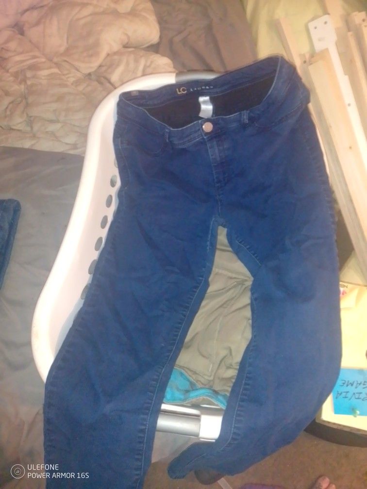 Size 14 Women's Blue Jeans Comfort Boot Cut