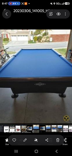 FREE Brunswick Snooker Table 12ft