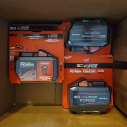 3 Milwaukee Batteries Big Boys $600 All 3