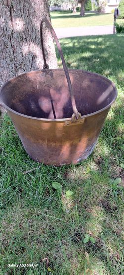 Large Copper Kettle