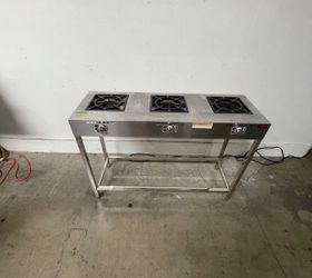 New 3 Burner Stove