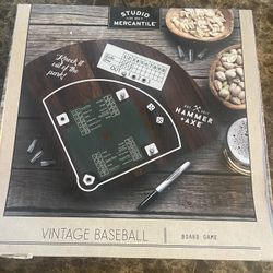 New Vintage Baseball Board Game Set