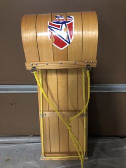 Wooden Tobagan 