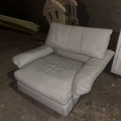 Free Leather Chair / Kids Slide / Toddler Play Climber