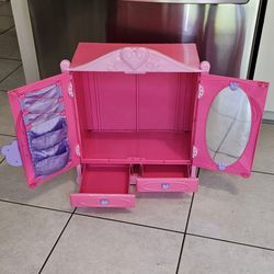 Build A Bear Armoure Closet Wardrobe With 2 Drawers