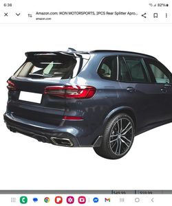 Rear Splitter 19-25 BMW  G50 X5 M Sport  #120