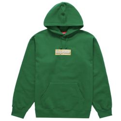 SUPREME BLING BOX LOGO HOODIE SIZE MEDIUM 