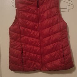 Red & Blue Reversible Snow Jacket Size Medium Ages 7-8