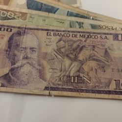 Billetes Mexicanos Tengo 5 Billetes Por $100 