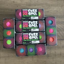 NeeDoh Teenie Fuzz Ball 3 Pack