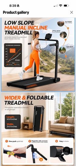 Brand new treadmill
