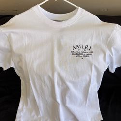 White Amiri t-shirt
