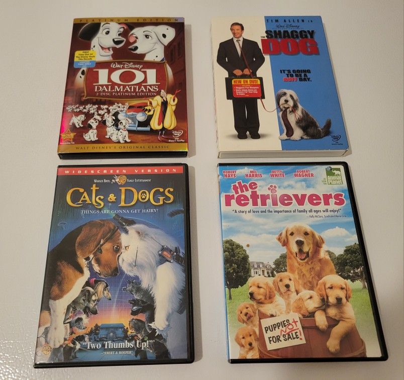 4 Classic DVD Movies For The Dog Lovers In The Family