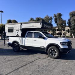 2019 Ram Rebel Quad Cab And 2020 Palomino SS550 Backpack Edition