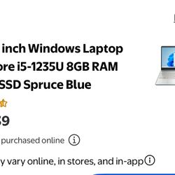 HP 15.6” Windows Laptop