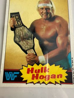 HULK HOGAN WWF CARD LOT