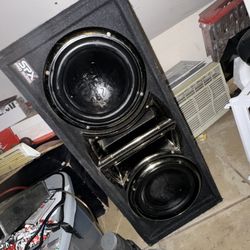 SPX Pro Audio subwoofers