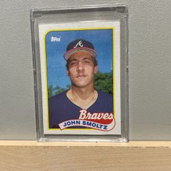 1989 Topps # 382 John Smoltz / Pick Up Only 