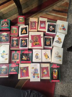 Christmas ornaments galore