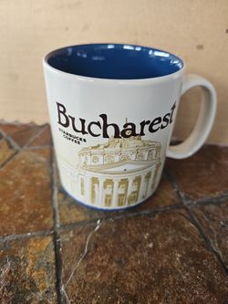 Starbucks global icon series Bucharest mug