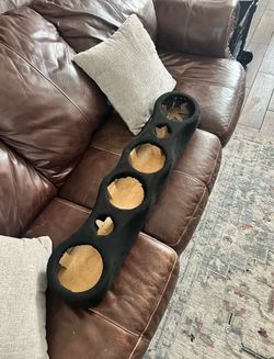 Suede Speaker Rack